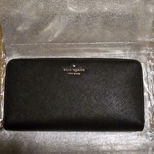 KATE SPADE Neda Saffiano Leather Continental Zip Wallet